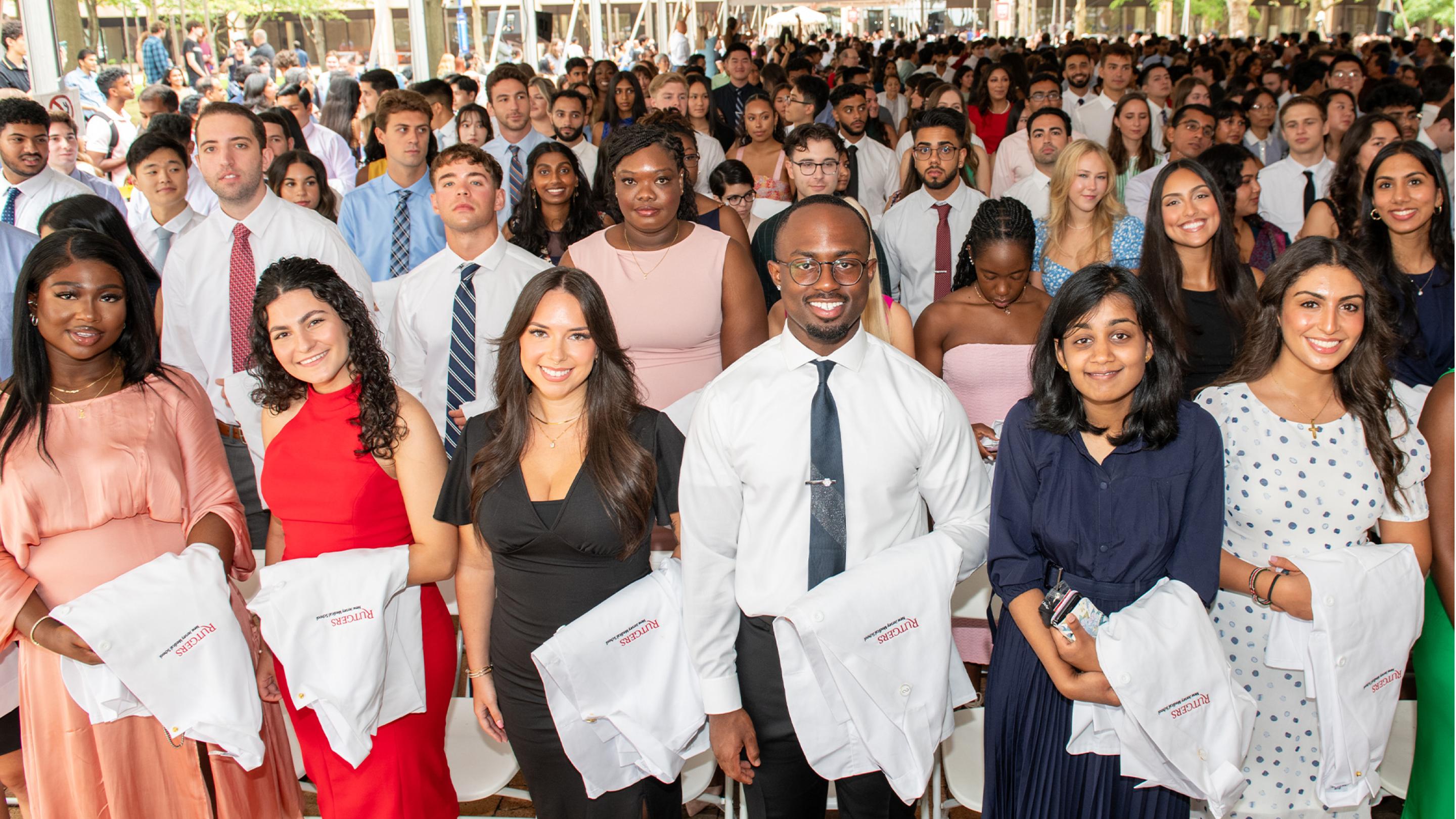 Rutgers New Jersey Medical School Students Celebrate Their Future at