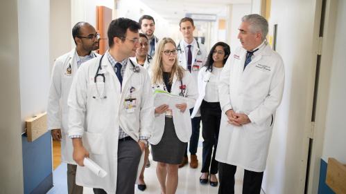 doctors in hallway