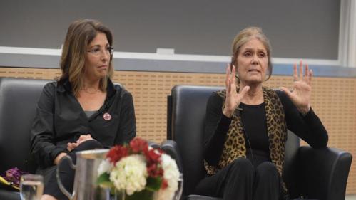 Naomi Klein, Gloria Steinem