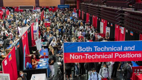 More than 400 employers are slated to meet with candidates and discuss full-time, part-time and internship opportunities.