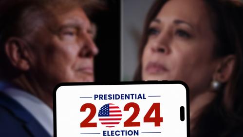 Donald Trump and Kamala Harris 