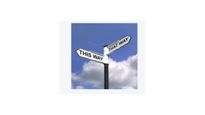 This Way/That Way street signs