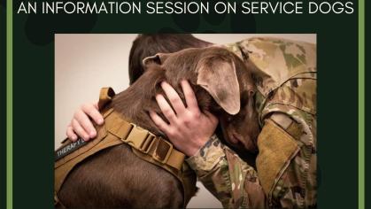 veteran and service dog