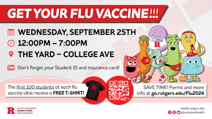 Student Health Flu Clinic 9/25 Student Health Flu Clinic 9/25