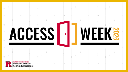 Decorative Access Week banner