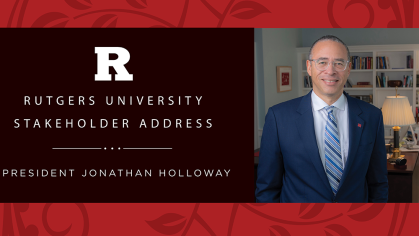 Rutgers annual stakeholder address