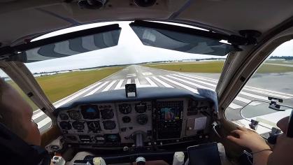 interior of an airplane