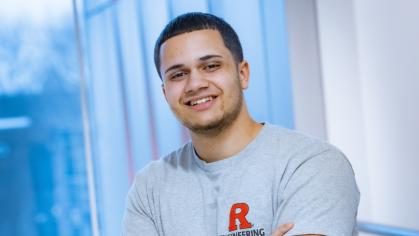 Engineering student Kelvin Guzman-Baez