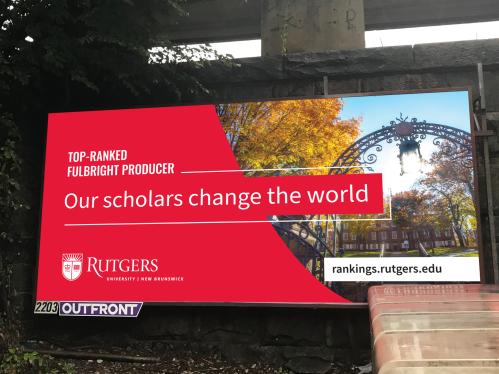 Fulbright Billboard