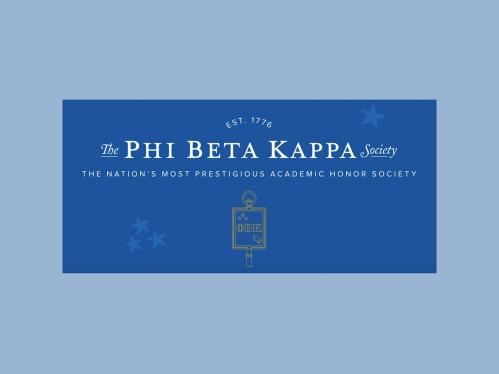 Established 1766 The Phi Beta Kappa Society the nation's most prestigious academic honor society