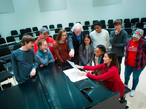 Students in a Byrne seminar