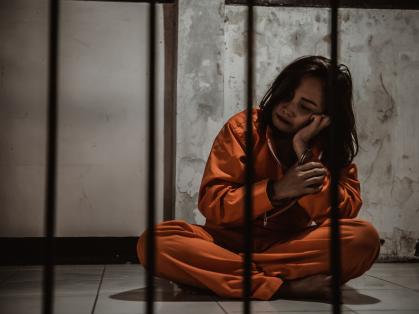 Woman in prison