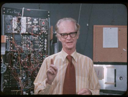 A scene from "B. F. Skinner Plays Himself," a documentary on the life and works of the acclaimed psychologist.