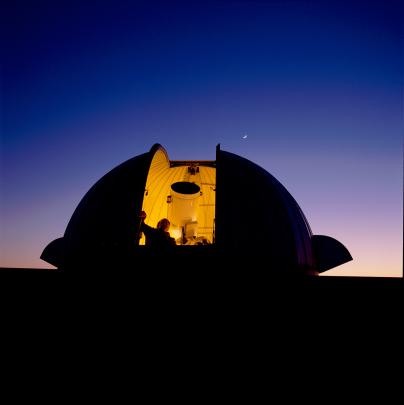 Schommer Observatory open at night