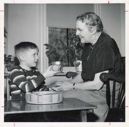 Anna Starr at the Rutgers Psychological Clinic