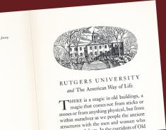 Rutgers University and The American Way of Life