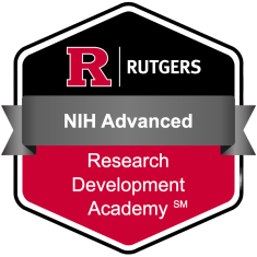 Rutgers Digital Badge - NIH Advanced