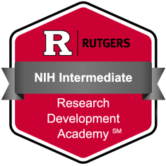 Rutgers Digital Badge - NIH Intermediate
